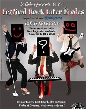 Affiche de Festival rock inter-écoles 2010