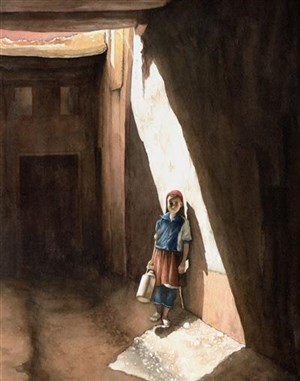 Affiche de Stage d'initiation à l'aquarelle