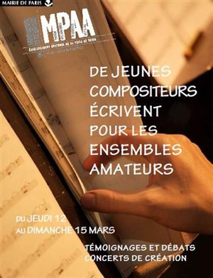 Affiche de Festival de jeunes compositeurs
