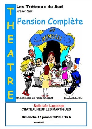 Affiche de Pension complète | Salle Léo Lagrange