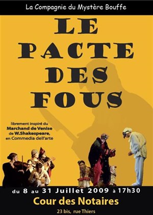 Affiche de Le Pacte des Fous | Cour des notaires
