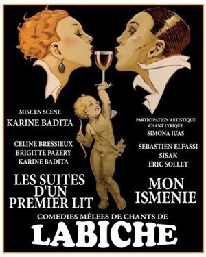 Affiche de Comédie chantée d'Eugène Labiche