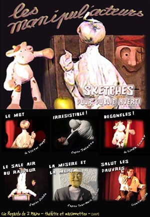 Affiche de Les Manipul'acteurs - Les marionnettes déjantées