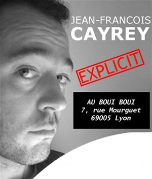 Affiche de Jean-François Cayrey | Le Boui Boui