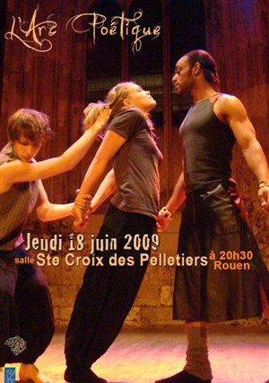 Affiche de Concert Slam Jazz : Blyq : L'Arc poétique