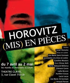 Affiche de Horovitz (mis) en pièces