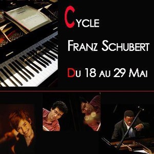 Affiche de Récital de piano par Ferenc Vizi, Sodi Braide, Hélène Couvert