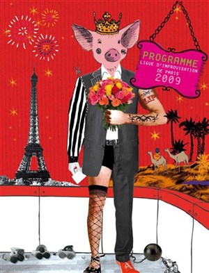 Affiche de Match d'improvisation lip / lipho (marseille)