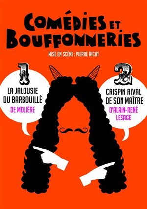 Affiche de La Jalousie du Barbouille & Crispin Rival de son Maitre