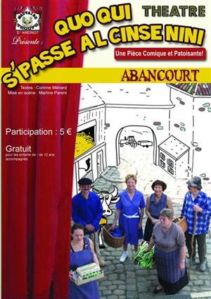 Affiche de quo qui s'passe à l'since nini