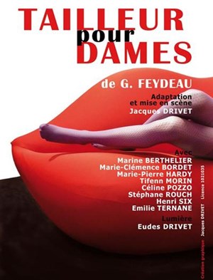 Affiche de Le tailleur pour dames | Théâtre Michel Galabru