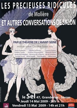 Affiche de Les precieuses ridicules et autres conversations de salon