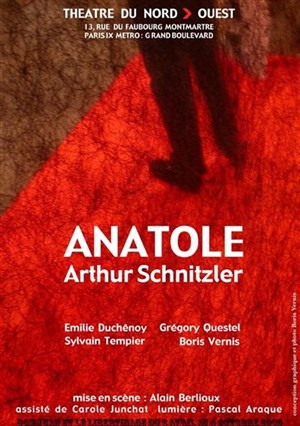 Affiche de anatole de arthur schnitzler
