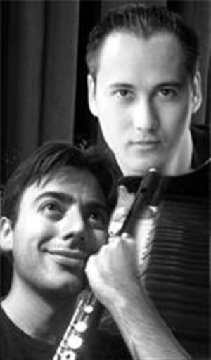 Affiche de Concert flûte traversière et piano par le Duo 2N