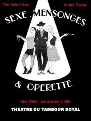 Affiche de sexe, mensonges et opérette