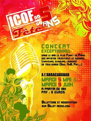 Affiche de Show-case ICOF