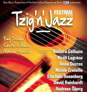 Affiche de festival tzig'n'jazz 2eme edition