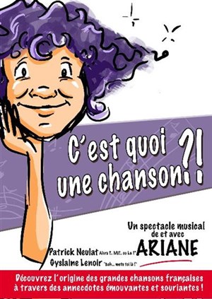 Affiche de C'est quoi une chanson