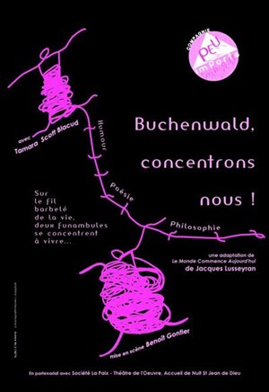 Affiche de Buchenwald, concentrons-nous !