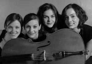 Affiche de Quatuor à cordes Zaïde et Ferenc Vizi au piano - Concert Jeunes Talents