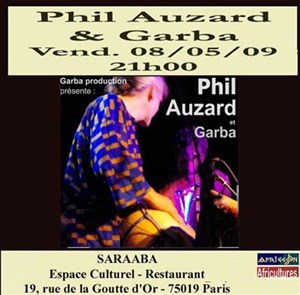 Affiche de Phil Auzard & Garba (world music)