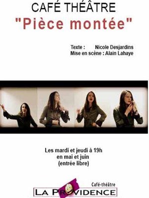 Affiche de Nicole Desjardins dans Pièce Montée/Pub à gogo