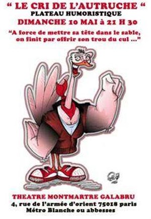 Affiche de Le cri de l'autruche