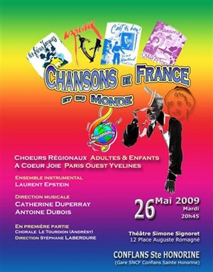 Affiche de Chansons de France et du Monde