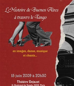 Affiche de L'Histoire de Buenos Aires à travers le Tango