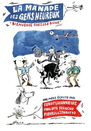 Affiche de la manade des gens heureux