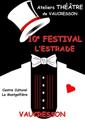 Affiche de 10e festival l'Estrade de Vaucresson