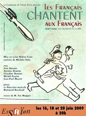 Affiche de Les français chantent aux Français