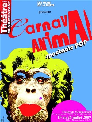 Affiche de Carnaval animal
