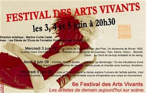 Affiche de Festival des Arts Vivants