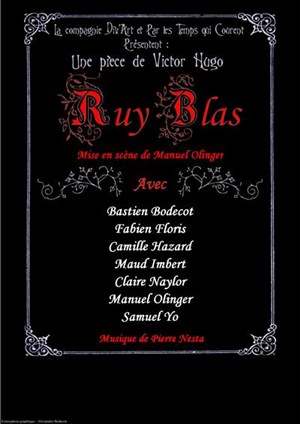 Affiche de Ruy Blas |Abbaye de Marcilhac
