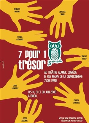 Affiche de 7 pour 1 Trésor par l'Atelier