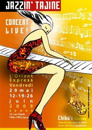 Affiche de Brunch Concert Live Trio + JAM Session