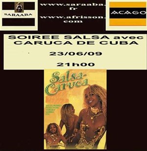 Affiche de Clubbing : Soirée Salsa avec Caruca De Cuba