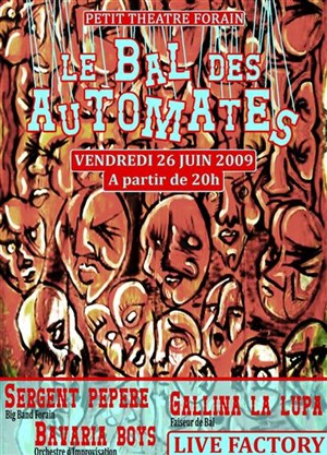 Affiche de Le bal des automates