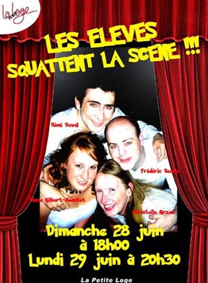 Affiche de Les élèves squattent la scène