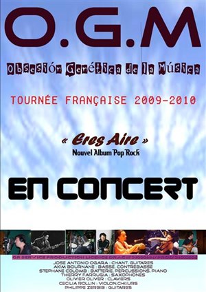Affiche de Ogm tour en tournée française 2009 / 2010 | Pau
