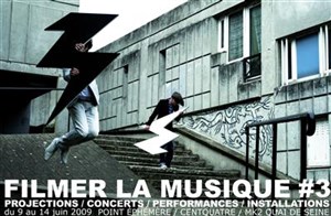 Affiche de Projections Filmer la Musique