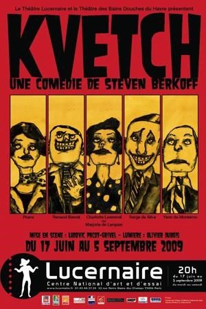 Affiche de Kvetch | Theatre Le Lucernaire