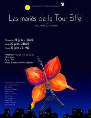 Affiche de Les mariés de la Tour Eiffel
