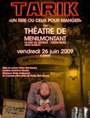Affiche de Tarik RAIFAK dans Un Rire ou Deux pour Manger