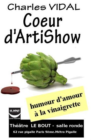 Affiche de Charles Vidal dans Coeur d'artishow