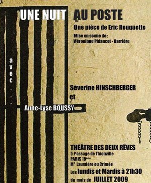 Affiche de Une nuit au poste