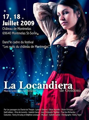Affiche de La Locandiera | Château de Montmelas