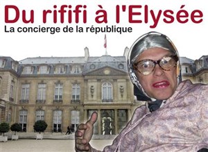 Affiche de Madame Janssen dans Du rififi à l' Elysée | Casino du Havre
