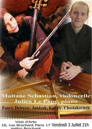 Affiche de Maitane Sebastian et Julien Le Pape